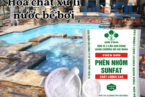 Cách giúp bột clorine phát huy tối đa công suất cùng keo lắng cặn nước hồ bơi