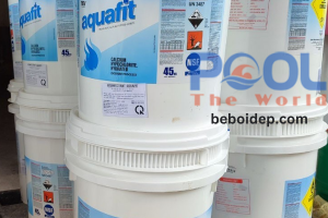 Cách kiểm soát lượng hóa chất châm hằng ngày bằng Chlorine INDIA 70% Aquafit