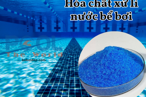 Cách phối hợp Đồng Sulfat và Clo để xử lý hồ bơi sau mưa lớn