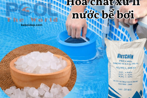 Cách sử dụng Nhôm Sunfat kết tủa cặn bẩn lắng đáy hồ bơi hiệu quả