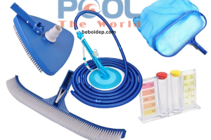 Cách thay thế và bảo quản dụng cụ trong combo vệ sinh hồ bơi