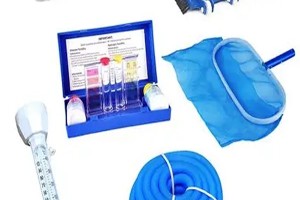 Chăm sóc hồ bơi tại nhà dễ dàng với combo dụng cụ chuyên dụng