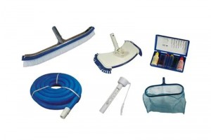 Chăm sóc hồ bơi tại nhà dễ dàng với combo dụng cụ chuyên dụng