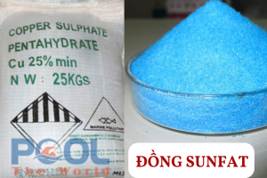 Cửa hàng bán các loại Đồng Sunfat dùng cho hồ bơi gần đây