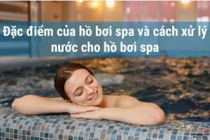 Đặc điểm của hồ bơi spa và cách xử lý nước cho hồ bơi spa