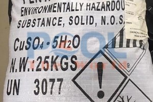Đồng sulfat – Hóa chất xử lý rong rêu hiệu quả cho hồ bơi sạch khuẩn