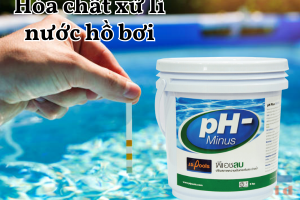 Duy trì chỉ số nước lý tưởng với hóa chất giảm pH hồ bơi giúp làn nước luôn trong xanh