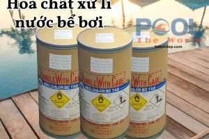 Giải Pháp Khử Trùng Hồ Bơi Cả Tuần Chỉ Với 1 Viên Chlorine Nhật TCCA 90% Viên 200g