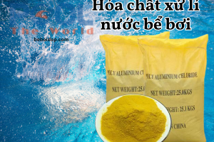 Hóa chất keo tụ PAC tan nhanh giúp đơn giản hóa quy trình dọn dẹp cặn bẩn đáy hồ bơi
