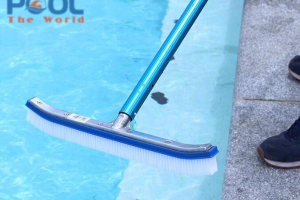 Hướng Dẫn Kết Nối Sào Nhôm Vệ Sinh Vách Nhanh Với Bàn Chải Dùng Cho Hồ Bơi