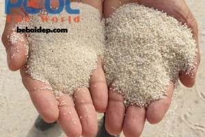 Khắc phục nước đục ngầu nhờ cát thạnh anh lọc nước hồ bơi