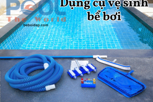 Kinh Nghiệm Vệ Sinh Góc Hồ Bơi Vách Xa Bằng Bàn Hút Nhôm 4 Bánh Xe