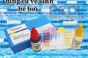 Mẹo chọn dung dịch bộ test pH nước bể bơi, hồ bơi phù hợp với kích thước và loại bể bơi