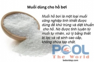 Muối bể bơi là gì? Hướng dẫn dùng muối hồ bơi hiệu quả nhất cho hồ bơi của bạn