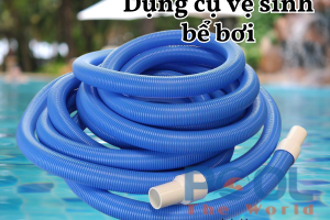 Ống mềm hút vệ sinh hồ bơi giúp bảo vệ hệ thống lọc và nâng cao hiệu quả vệ sinh