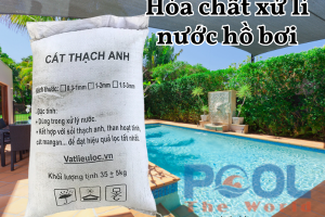 Phương pháp giữ hạt lọc không chạy vào lòng bể với cát thạch anh lọc nước hồ bơi