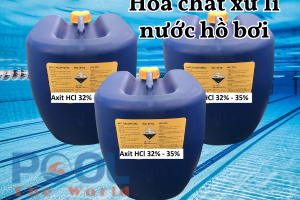 Top 99 hóa chất axit HCl xử lý nước hồ bơi, bể bơi phổ biến chính hãng giá rẻ