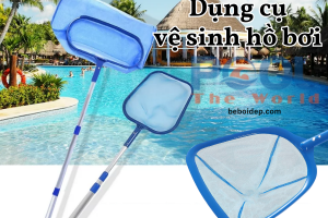 Vợt Lá Cây Hồ Bơi – Dụng Cụ Nhỏ Bé Nhưng “Quyền Lực” Trong Xu Hướng Chăm Sóc Hồ Bơi Hiện Đại